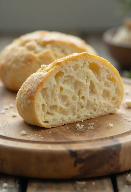Fresh and dry yeast in small bowls and on a cutting board, light background