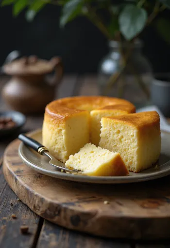 Fluffy Japanese cheesecake