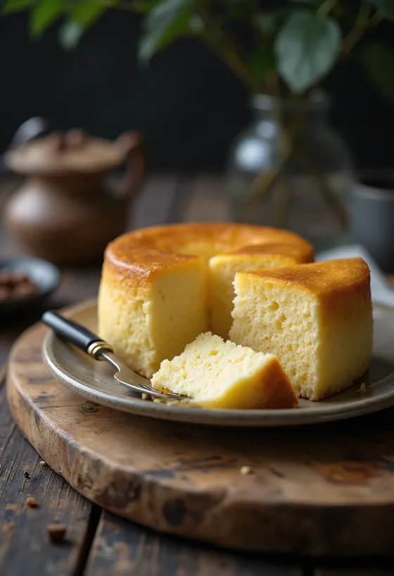 Fluffy Japanese cheesecake
