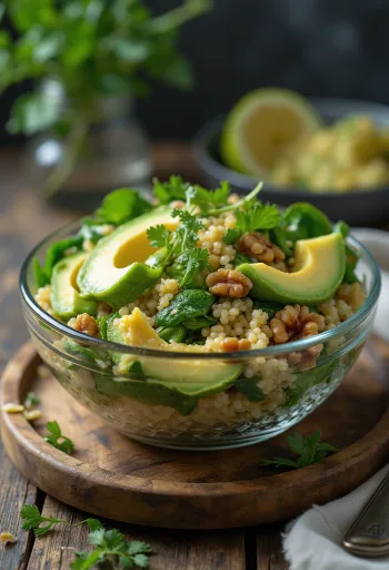 Quinoa Spinach Power Bowl