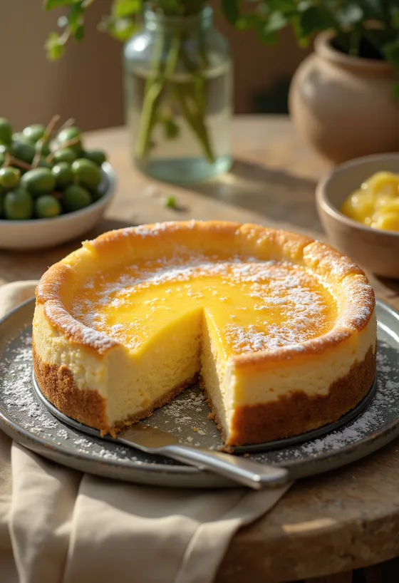 German cheesecake