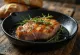 Pan-seared duck breast served on a plate