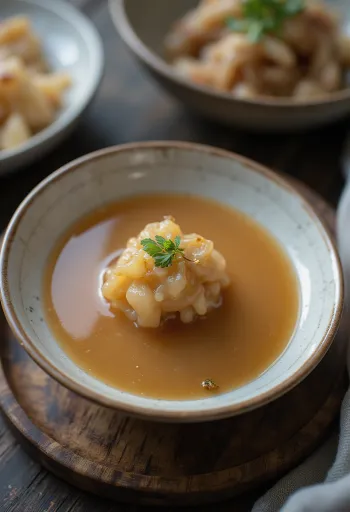 Miso sauce served with grilled vegetables
