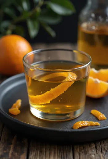 Orange Liqueur in a bottle