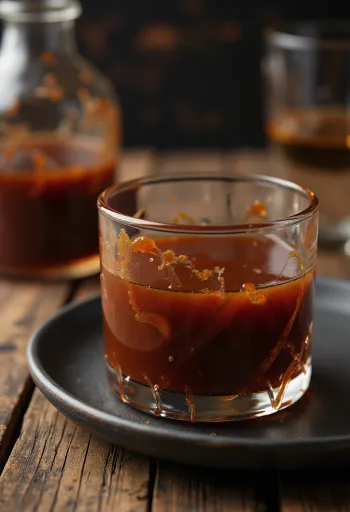 Bourbon BBQ sauce in a jar