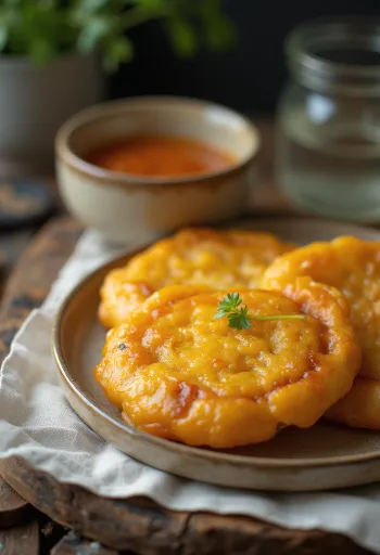 Stack of crispy pumpkin sopaipillas