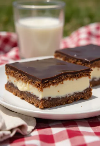 Homemade Klondike Bar with bite taken