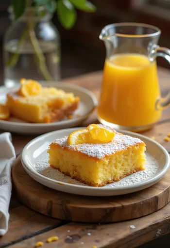 Honey Orange Slice served