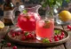 Red Currant Lemonade served in a glass