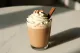 Cinnamon vanilla latte in a mug