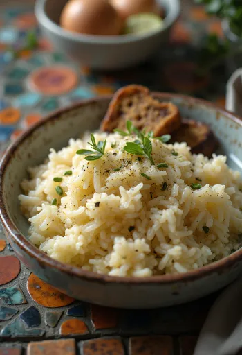 Jeera rice with cumin seeds