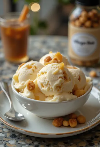 Macadamia Nut Brittle ice cream