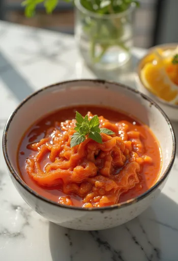 Gochujang sauce served in a bowl