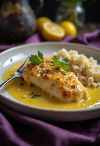 Lemon butter chicken