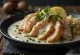 Pan-seared chicken breast with creamy dill sauce
