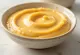 Mango tahini sauce served in a bowl