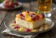 Rice flour fruit cake slice