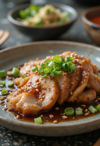 Pork Shogayaki with soy sauce glaze