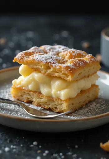 Vanilla custard slice