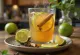 Apple Lime Non-Alcoholic Cider in a mug