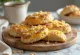 Savory oat and cheese biscuits served on a plate