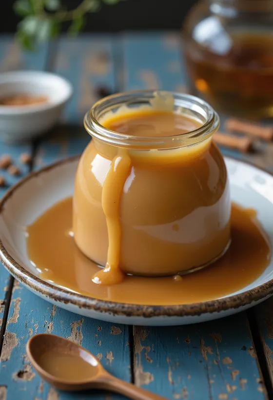 Homemade Dulce de Leche, creamy caramel sauce