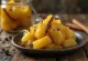 Jar of spicy pickled pineapple