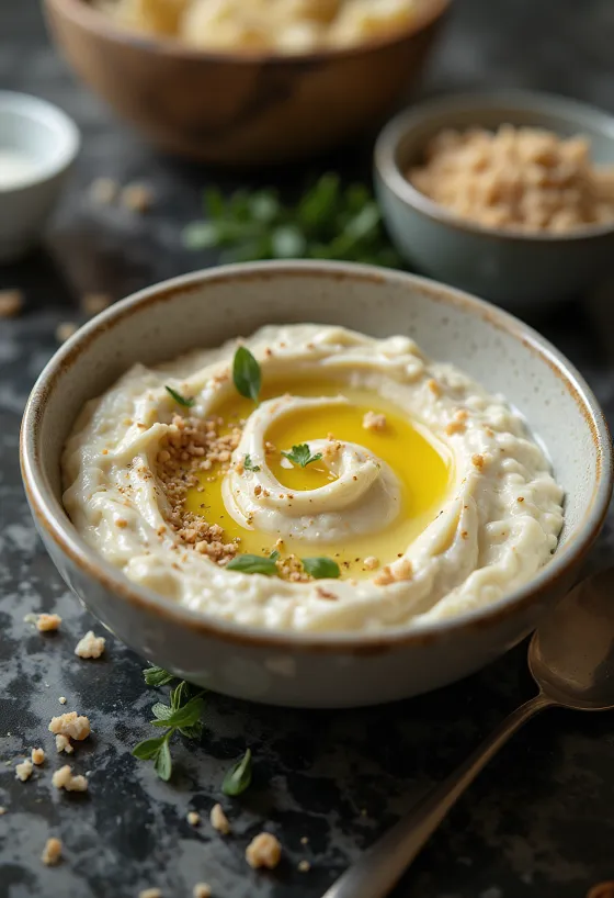 Baba Ganoush served with pita