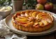 Tarte Tatin with caramel, fresh baked apples, caramelized sugar, and puff pastry