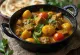 Turmeric Beef Bhuna served with fresh cilantro