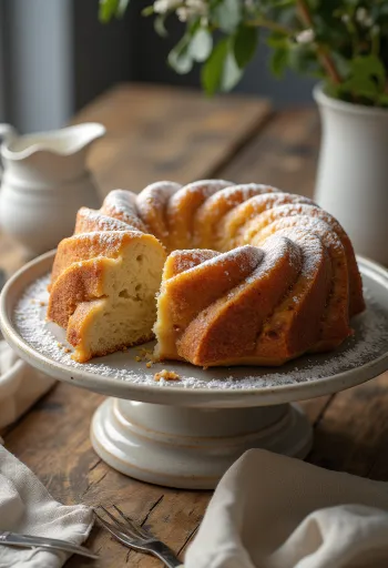Apple banana bundt cake