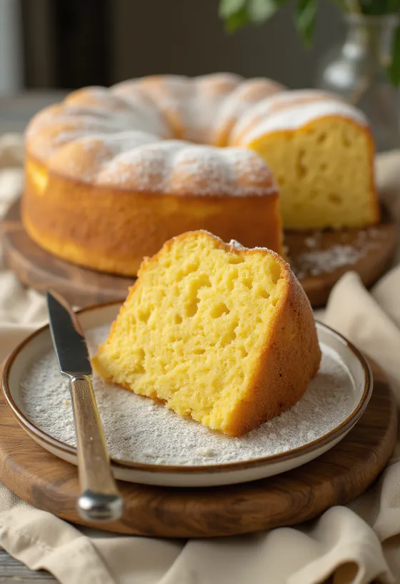 Simple butter cake
