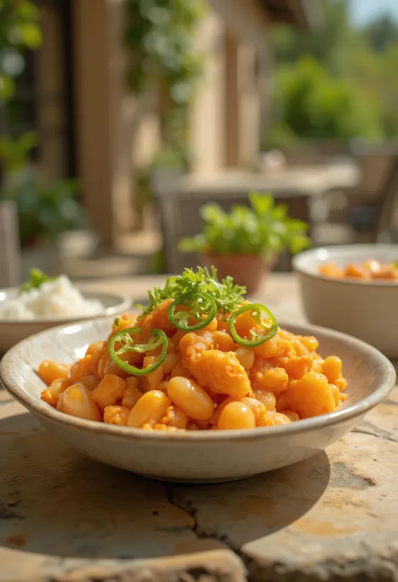 Moi Moi with palm oil, served fresh with rich flavors