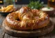 Freshly baked homemade pretzel