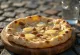 Almond naan bread served