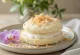Coconut bao bun served