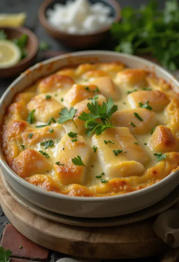 Torta Capixaba pie with hearts of palm and fish, fresh out of the oven