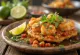 Acarajé with shrimp and black beans, served as golden brown deep-fried balls
