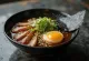 Tokushima ramen with dark soy broth, pork belly, and egg