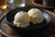 Tonka Bean Ice Cream served