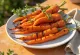 BBQ grilled carrots served