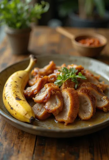 Balinese Babi Guling, traditional roasted pork