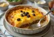 Classic Beef Bobotie casserole with golden custard topping