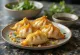 Corn Gyoza with crispy bottoms
