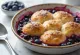 Classic Berry Cobbler with biscuit topping