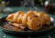 Chimney cake strips coated in cinnamon sugar