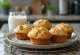 Freshly baked okara muffins in paper liners