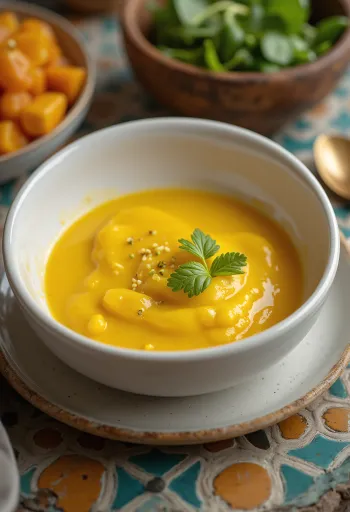 Honey Curry Lime Butter Sauce served in a pan