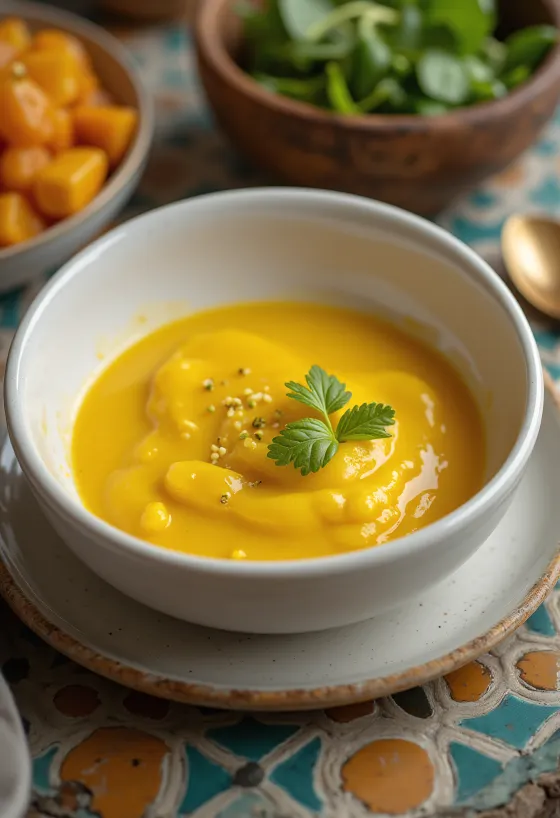 Honey Curry Lime Butter Sauce served in a pan