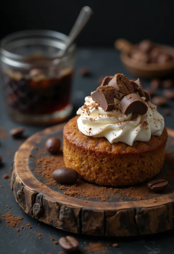 Chestnut coffee cake
